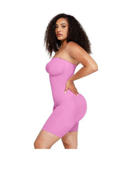 Strapless Sculpting Shapewear Bodysuit - HeyShape