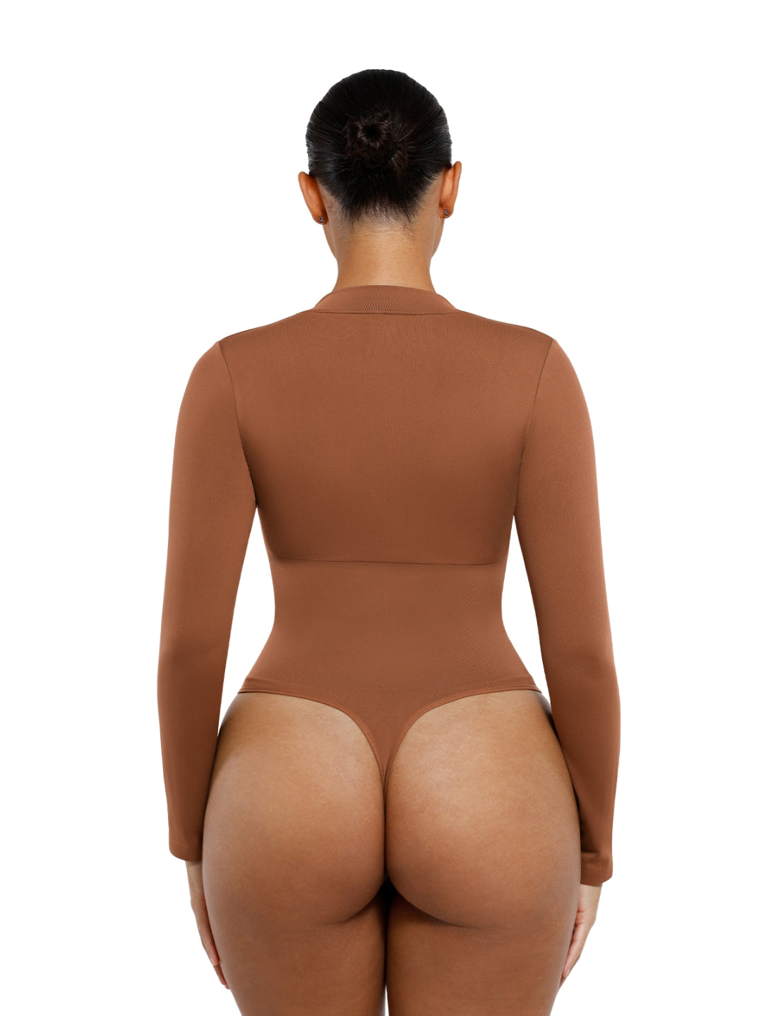 The Deep V Zip Bodysuit